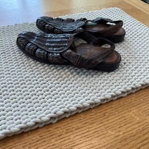 Brown Leather Sandals